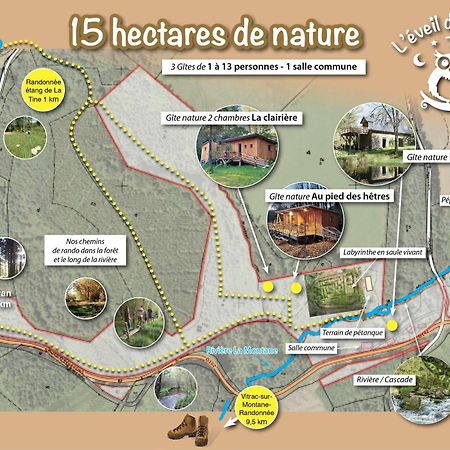 Gite Nature Le Moulin Vitrac-sur-Montane 외부 사진