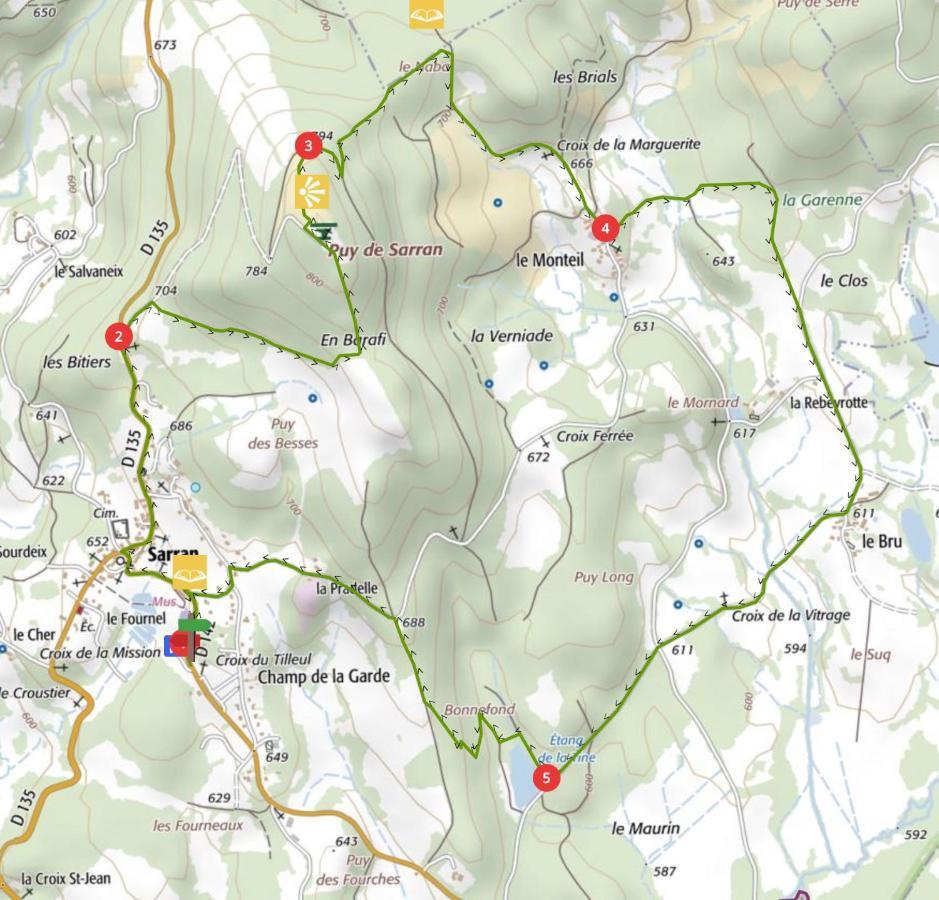 Gite Nature Le Moulin Vitrac-sur-Montane 외부 사진